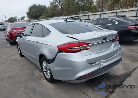 2017 Ford Fusion S from USA, damaged, VIN 3FA6P0G75HR307058